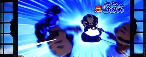 吉宗3　剣豪演出ゾロ目％