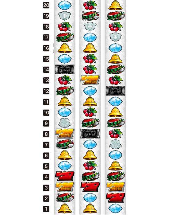 バイオハザード7のリール配列
