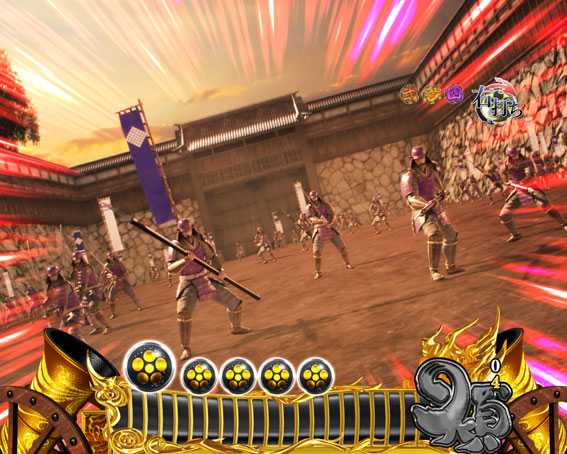 PA花の慶次～蓮　敵軍の数が少ない