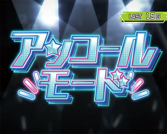 パチスロ アイドルマスター ミリオンライブ!のアンコールモード