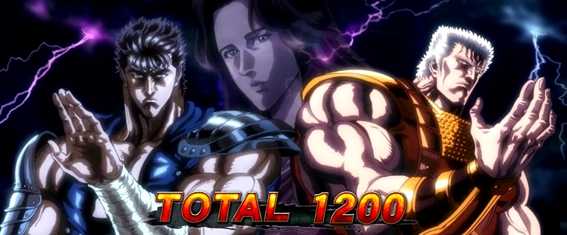 パチスロ北斗の拳 宿命のBB終了画面(伝承×拳王×慈母)