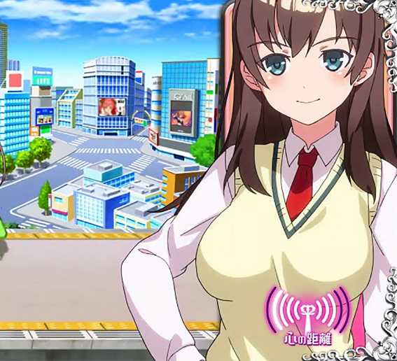 液晶右の電波＆キャラ