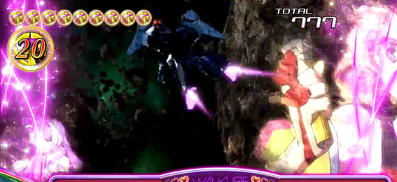マクロスデルタの注目演出2