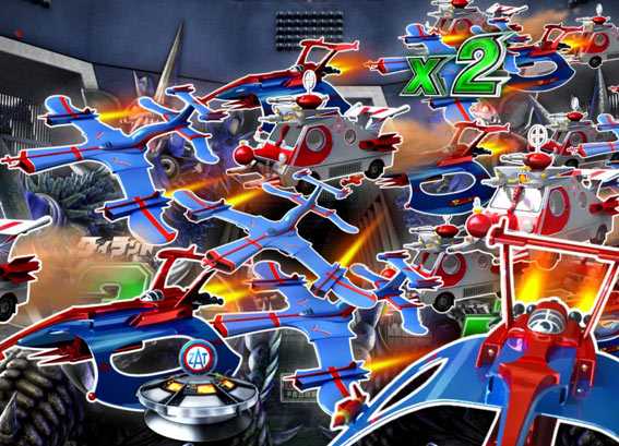 ウルトラマンタロウ2 ZATメカ群