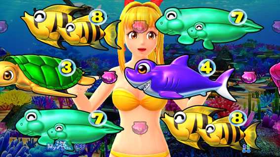 大海物語4スペシャル BLACK マリンちゃんリーチ