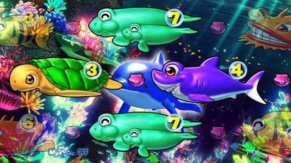 大海物語4スペシャル BLACK イルカ予告