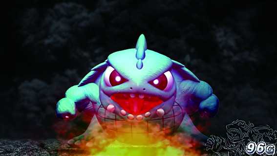 ガメラのバックランプ演出