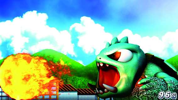 ガメラの裏バトル