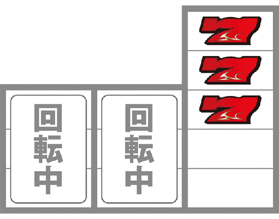 ガメラの逆押しの最初に狙う絵柄