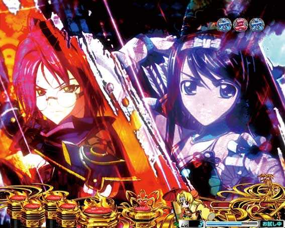戦国乙女6 甘デジ 日本晴レ予告
