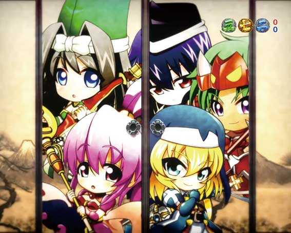 戦国乙女6 甘デジ 楽曲リーチ