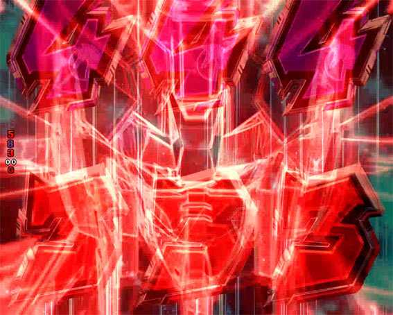 ガンダムユニコーン 赤エフェクト