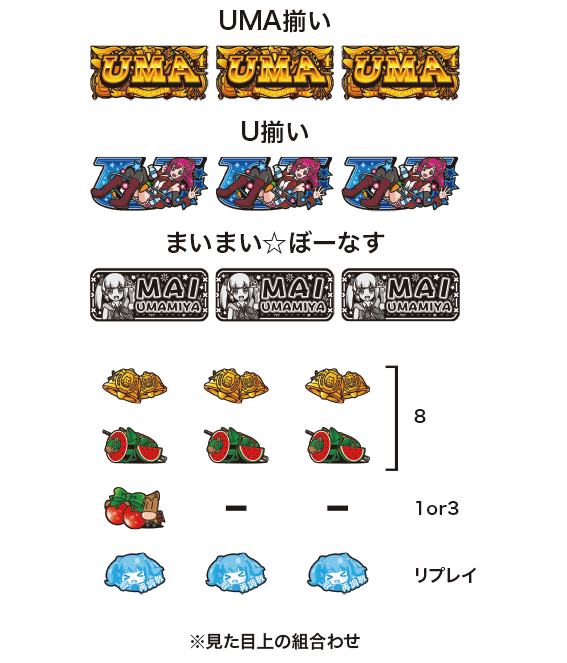 G1優駿倶楽部3の配当表
