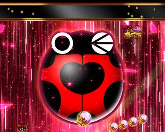 P神天才バカボン てんとう虫柄