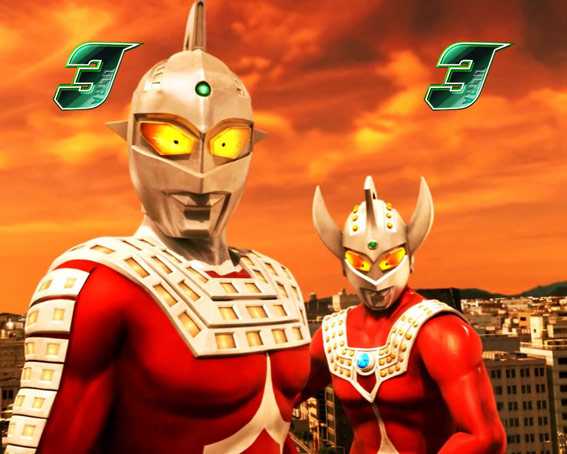 ウルトラ6兄弟 ライト ウルトラマンタロウvsタイラント セブン共闘リーチ