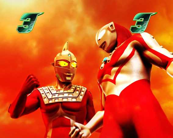 ウルトラ6兄弟 ライト ゾフィーvsバードン セブン共闘リーチ