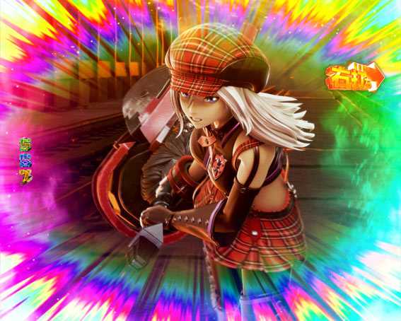 Pゴッドイーター究極一閃 枠エフェクト