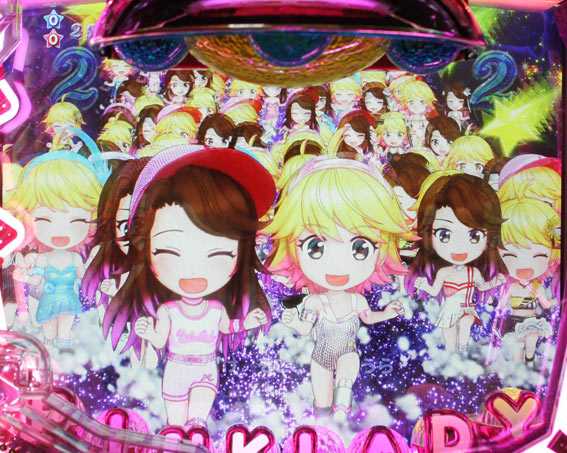 ピンクレディー 甘デジ ピンクレディー群