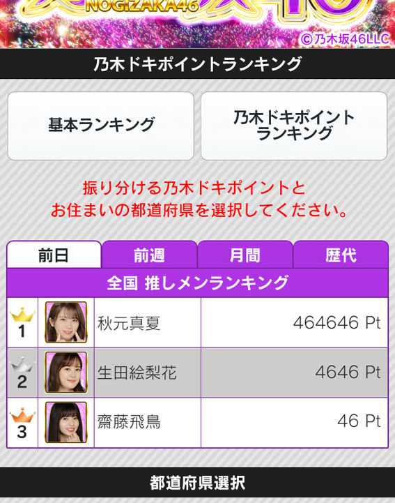 ぱちんこ 乃木坂46