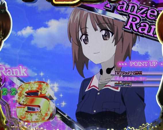 ガールズ＆パンツァー 劇場版 甘デジ パンツァーランク
