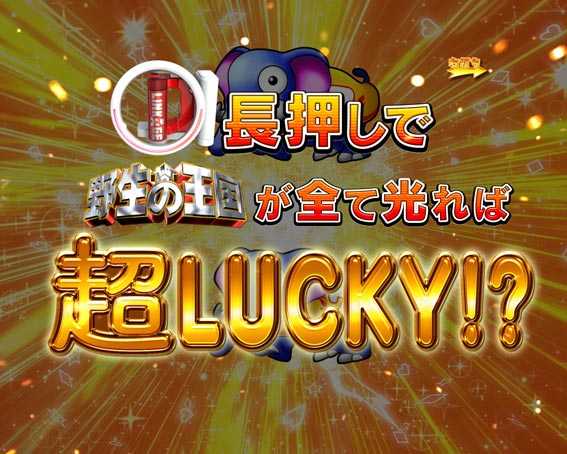 PA野生の王国 楽園チャレンジ