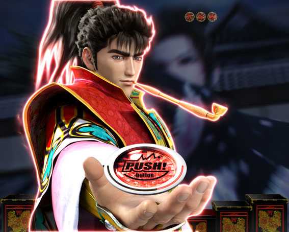 真花の慶次2 漆黒の衝撃 EXTRA RUSH 慶次ボタン