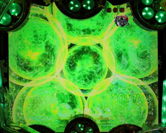 真花の慶次2 漆黒の衝撃 EXTRA RUSH 梅鉢紋連続演出