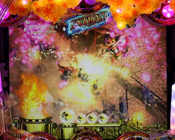 真花の慶次2 漆黒の衝撃 EXTRA RUSH 桜連続先読み演出