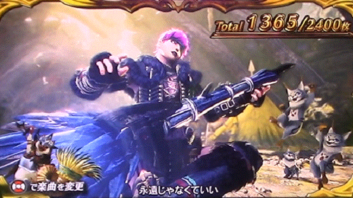 モンハン黄金狩猟エンディングレア役1枚絵設定示唆