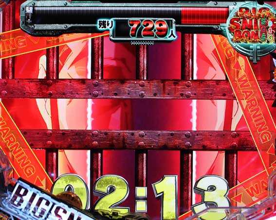 フィーバーゴルゴ13 Light 赤カットイン