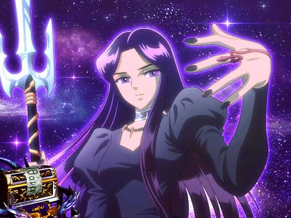 聖闘士星矢冥王復活のAT終了画面