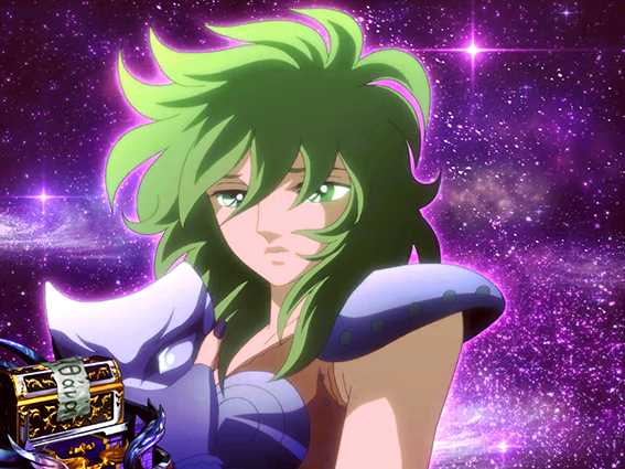 聖闘士星矢冥王復活のAT終了画面