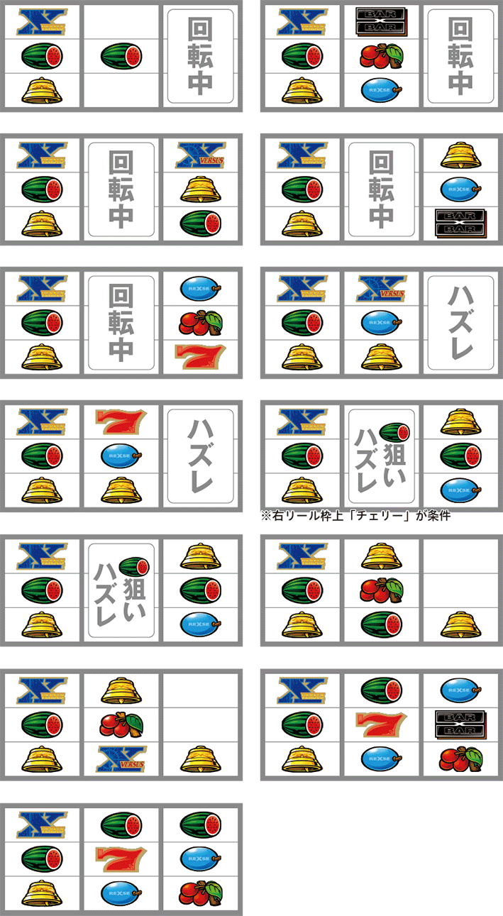 バーサスリヴァイスのリーチ目