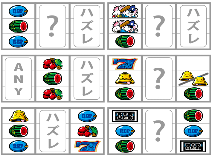 SLOTマッピーリーチ目小役ハズレ目