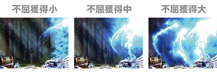 星矢冥王の不屈獲得演出