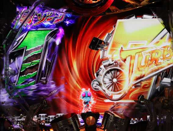 仮面ライダー 闇のライダー　TURBO連続予告