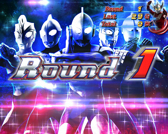 ウルトラマンタロウ暴君SPEC　ラウンド画面　エース　ゾフィー　ウルトラマン　セブン　ジャック