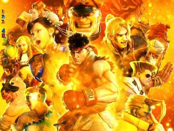 PストリートファイターV リュウ背景予告