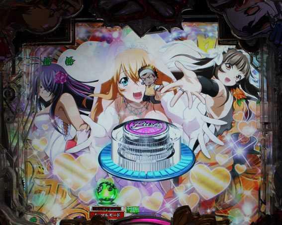 P真一騎当千 ウエディングボタン