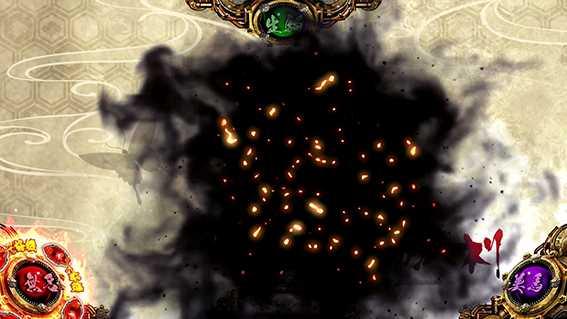 カバネリの黒煙り演出2