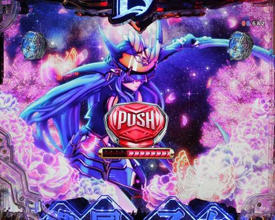 P戦国乙女 レジェンドバトル 赤ボタン