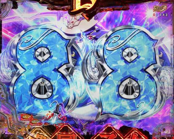 P戦国乙女 レジェンドバトル 図柄テンパイ