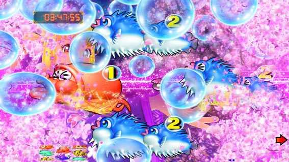 Pスーパー海物語 IN 沖縄5 夜桜超旋風 泡