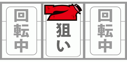 ピンクパンサー　中押し　赤7狙い