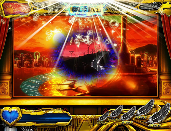 アクエリオンのゲーム数発光