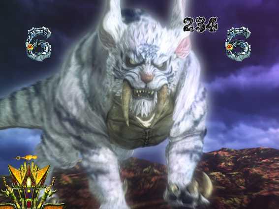 激デジ 真牙狼 白虎リーチ