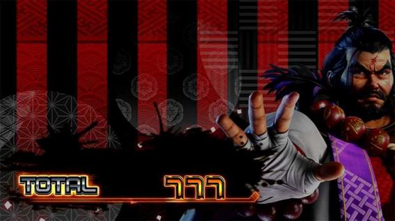 鉄拳5　終了画面