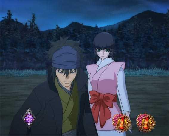 バジリスク桜花忍法帖 早咲き桜99ver 現&才蔵VS孔雀啄