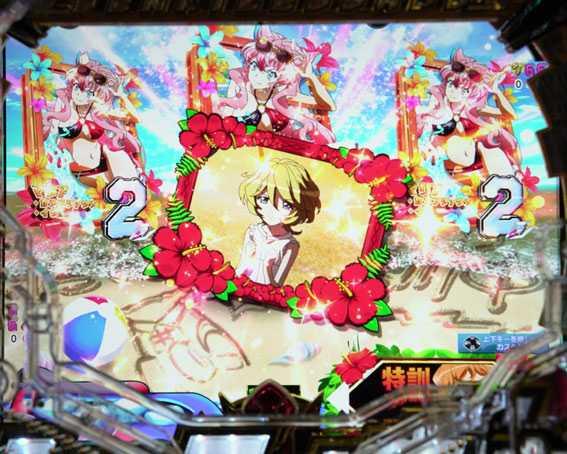 シンフォギア3　特訓モード専用リーチ後予告