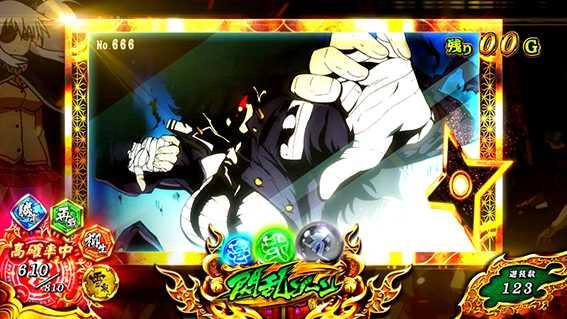 閃乱カグラバーストの閃乱ゾーン1枚絵設定6濃厚金枠